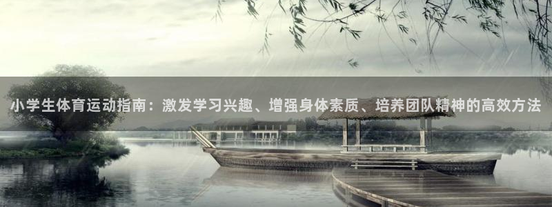 喜乐在线4代理：小学生体育运动指南：激发学习兴趣、增强身体素质、培养团队精神的高效方法