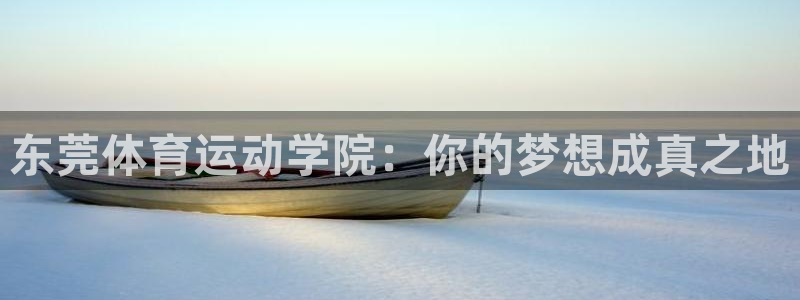 喜乐在线注册：东莞体育运动学院：你的梦想成真之地